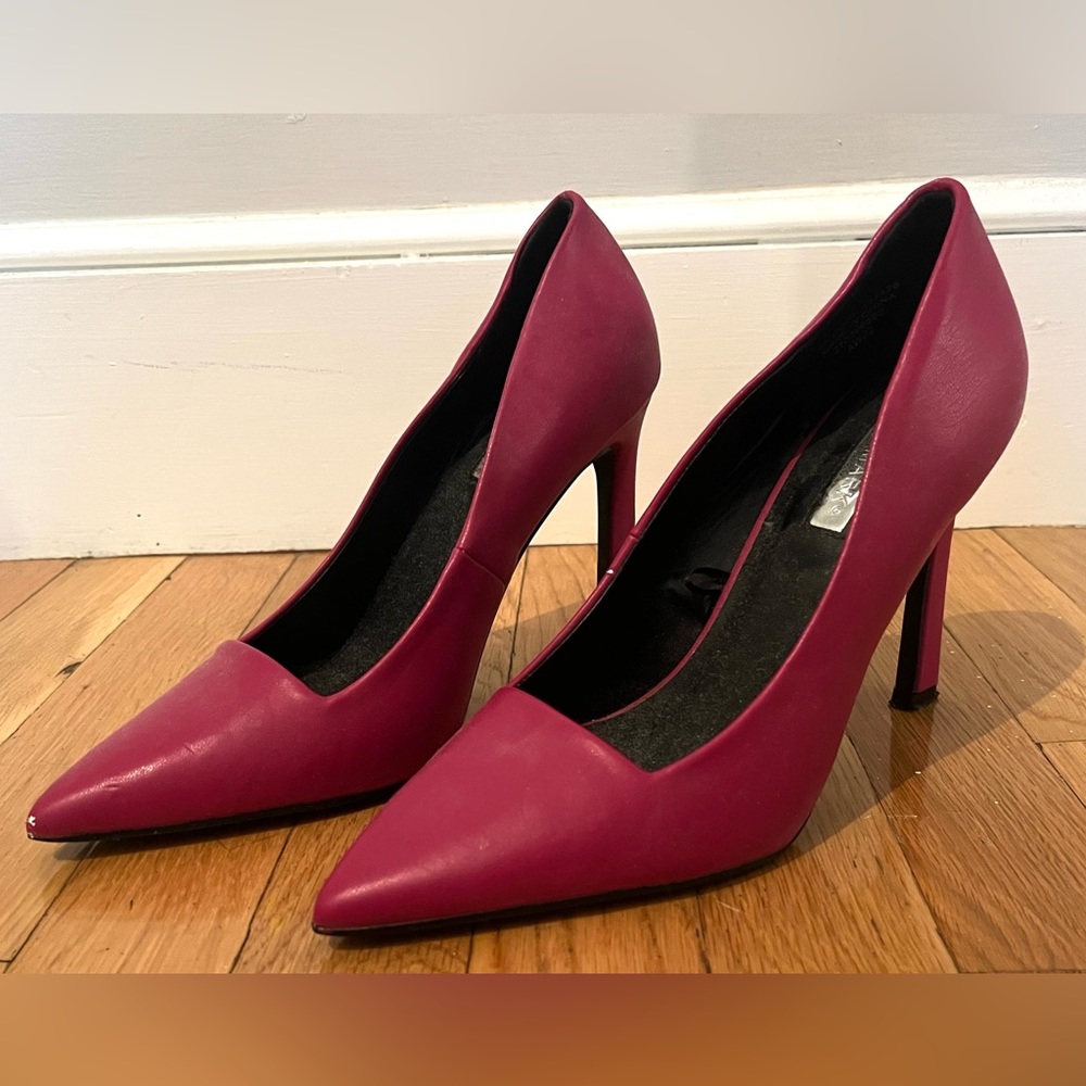 Pink heels